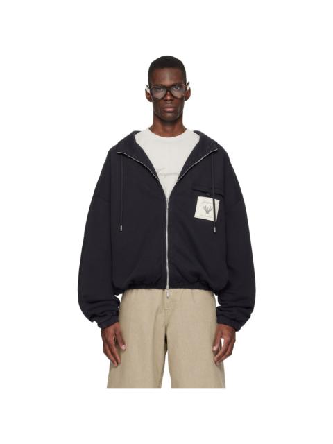 JACQUEMUS Navy 'The Torneo' Hoodie