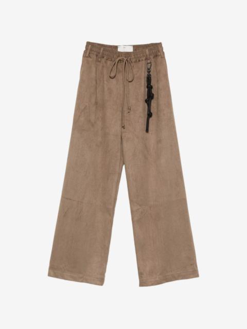 Song for the Mute drawstring-waist wide-leg trousers