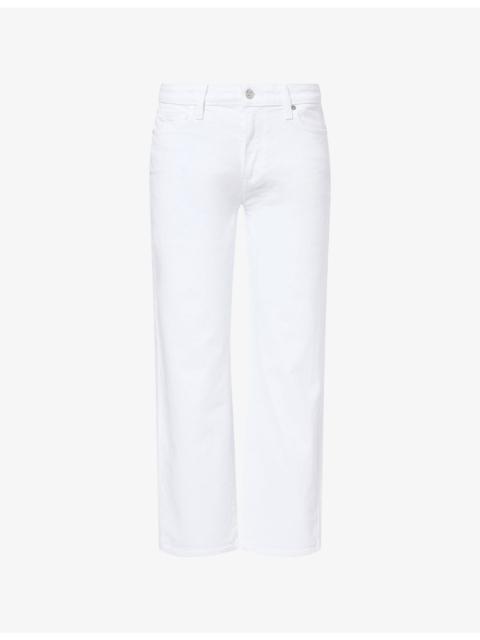 PAIGE Mason Ankle Straight-Leg Denim Jeans