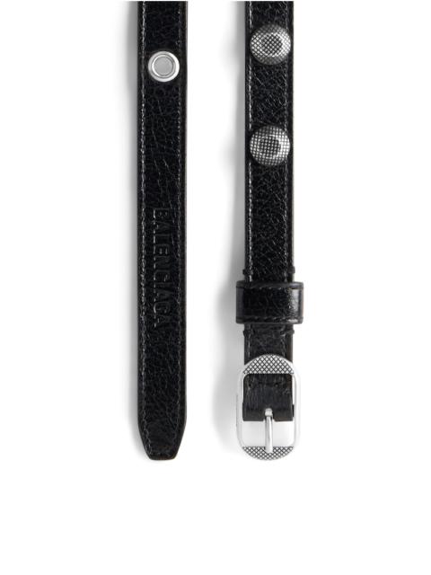 BALENCIAGA le cagole stud belt