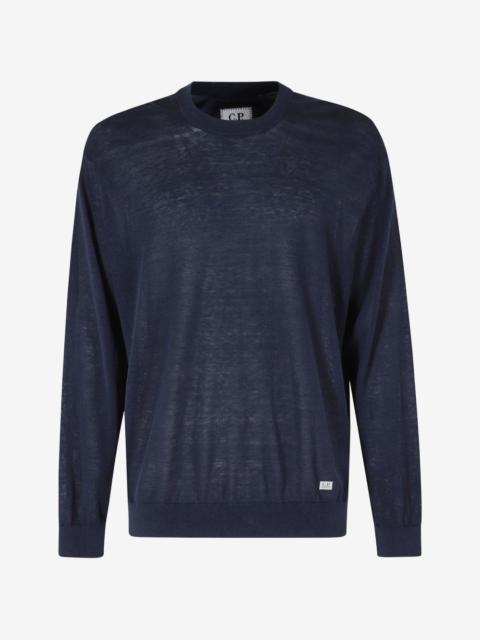 C.P. Company fine-knit raglan-sleeve sweater