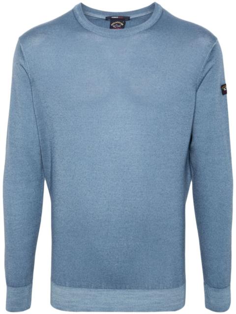 Paul & Shark garment-dyed wool sweater