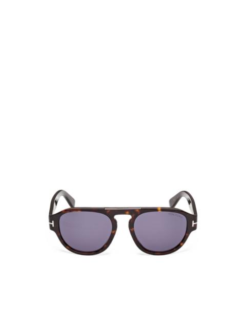 TOM FORD Pablo-02 tortoiseshell-effect sunglasses