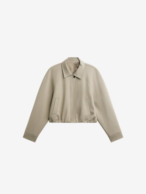 The Frankie Shop Ancona Curved Blouson - Beige