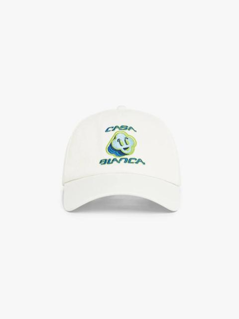CASABLANCA Blue CC Smile Cap