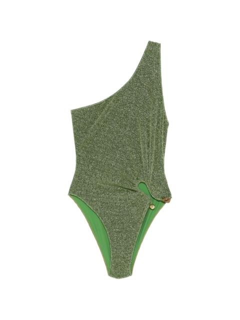 Oséree Lumière one-shoulder swimsuit