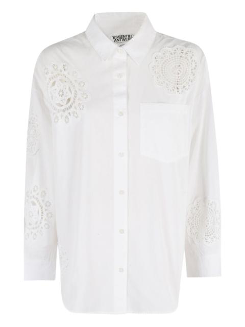 ESSENTIEL ANTWERP embroidered shirt