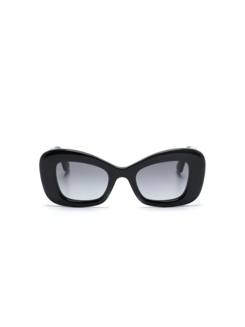 Alexander McQueen Bold cat-eye sunglasses