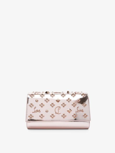 Christian Louboutin Paloma metallic loubinthesky clutch