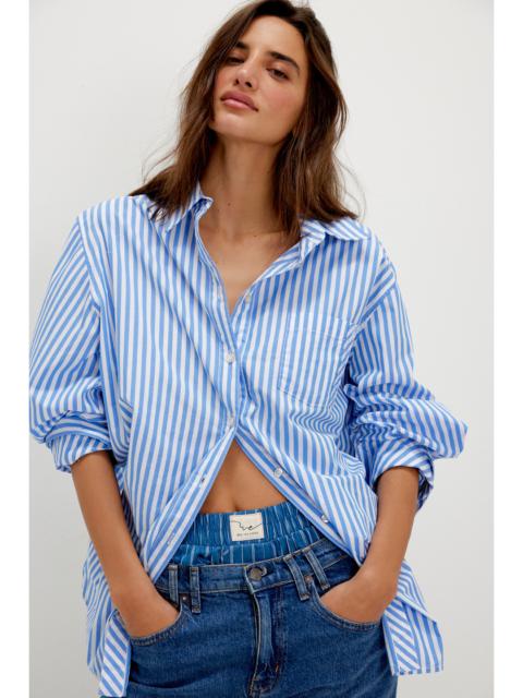 FREE PEOPLE Sabine Striped Articulated Shirt