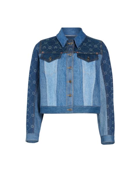 Marine Serre Denim Moonogram Jacket