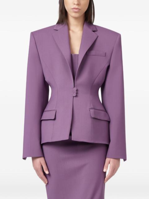 GIUSEPPE DI MORABITO hourglass-silhouette notched-lapels jacket