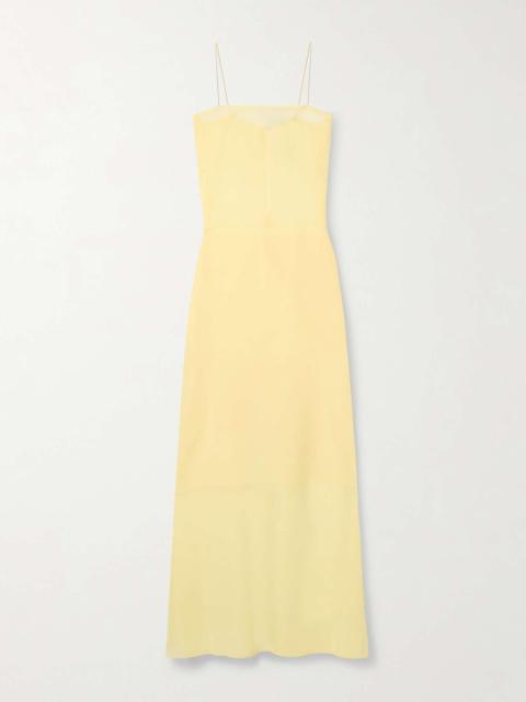 Brezza crepe gown