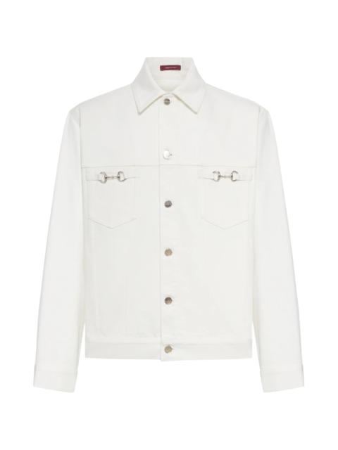GUCCI Gucci Horsebit-detail Denim Jacket