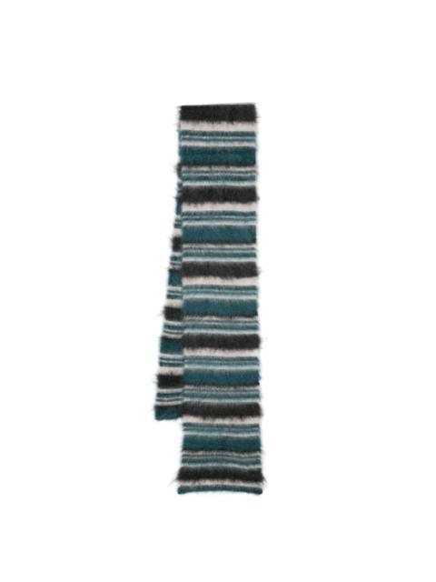 Isabel Marant Duke striped brushed scarf