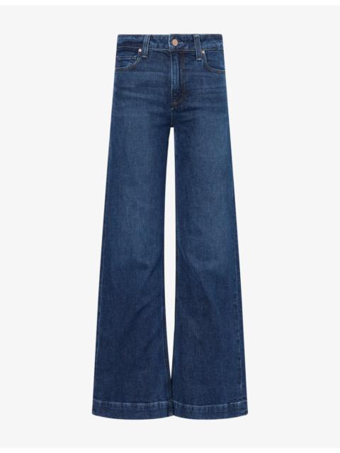 PAIGE Leenah Wide-Leg Denim Jeans