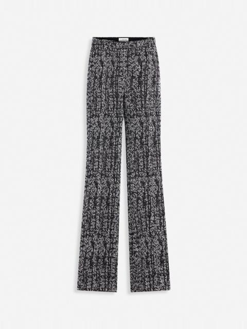 Lanvin FITTED FLARED PANTS
