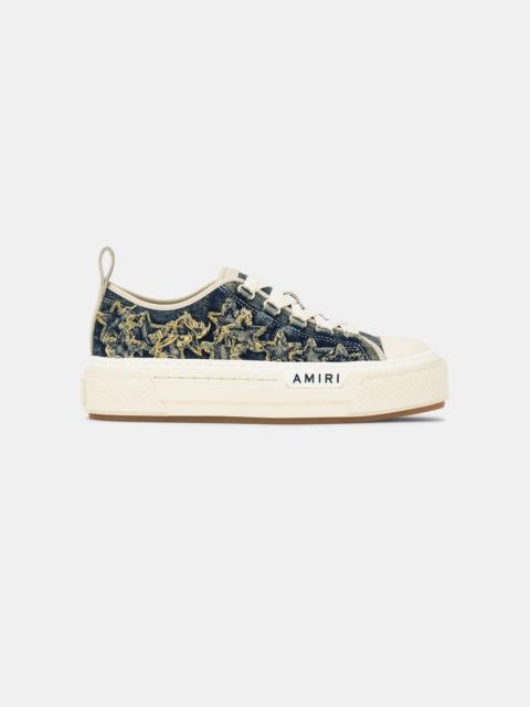 AMIRI WOMEN'S DENIM COURT LOW