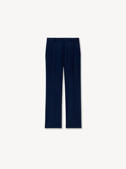 KENZO Straight tailored pants in virgin wool