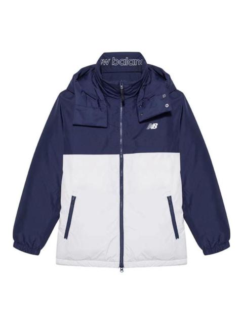 New Balance Classic Color Block Windbreaker 'Blue White' NP847011-NV