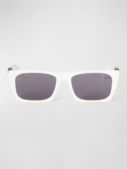 Off-White Men's Albany Acetate Rectangle Sunglasses