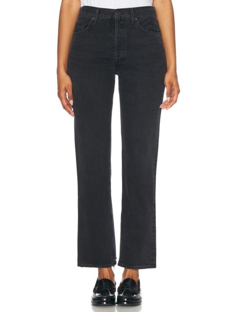 Lana Mid Rise Straight