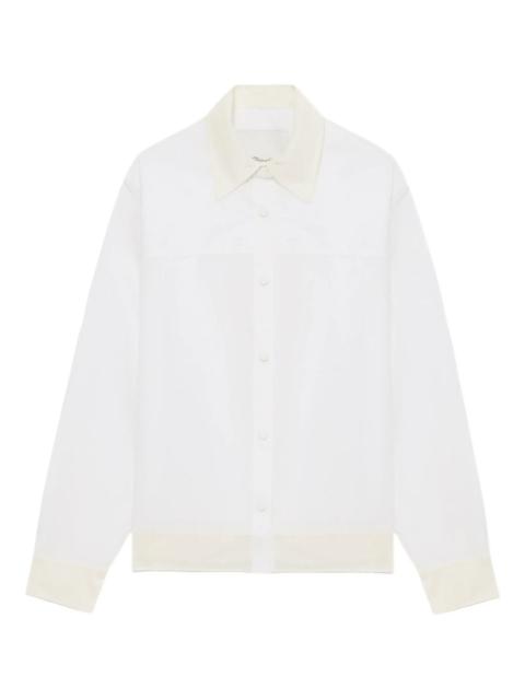 Shirt With Flounce Hem