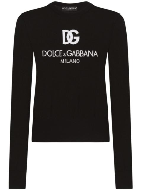 Dolce & Gabbana DG Milano long-sleeve top