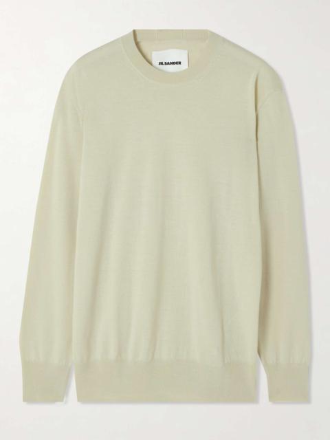 Jil Sander 경량 Crew-Neck 스웨터