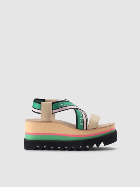 Stella McCartney Stella McCartney Women's Sneakelyse Green Sandals