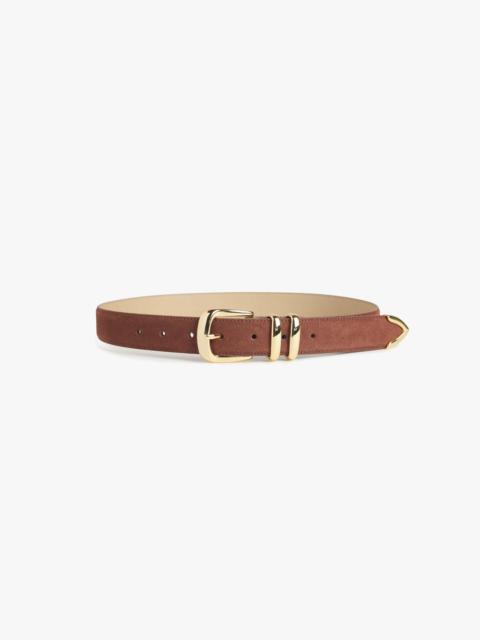 Favorite Daughter THE SUEDE JORDAN BELT