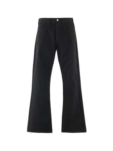 SAINT M×××××× Flare Denim Pants "Black" SM MK1 0000 071