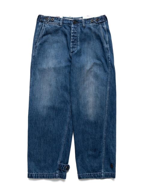 FULLCOUNT (Dartford) 11.5oz Denim M43 Field Trousers Fullcount x BiG Exclusive - Faded Indigo