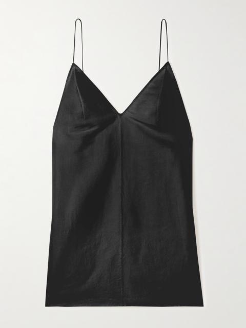 KHAITE Talsie Silk-organza Tank