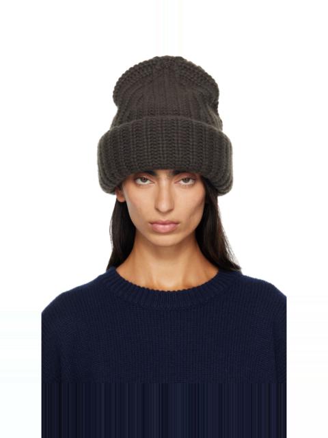 LISA YANG Khaki Beatris Beanie