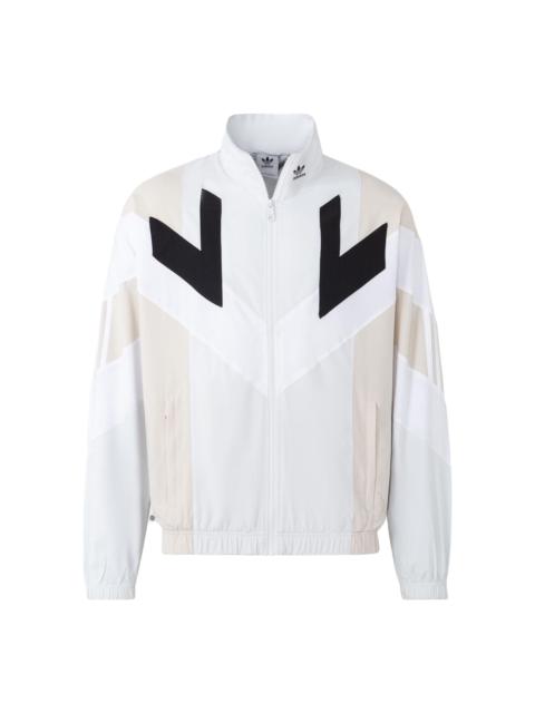 adidas adidas originals Rekive Woven Track Jacket 'White Black' HR8590