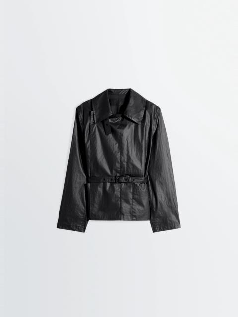 Lemaire LIGHT WRAP JACKET IN LIGHT COATED COTTON