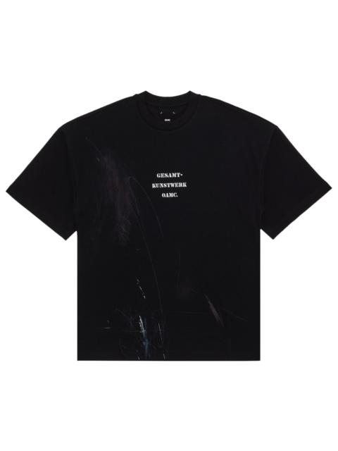 OAMC OAMC Scribble T-Shirt 'Black'