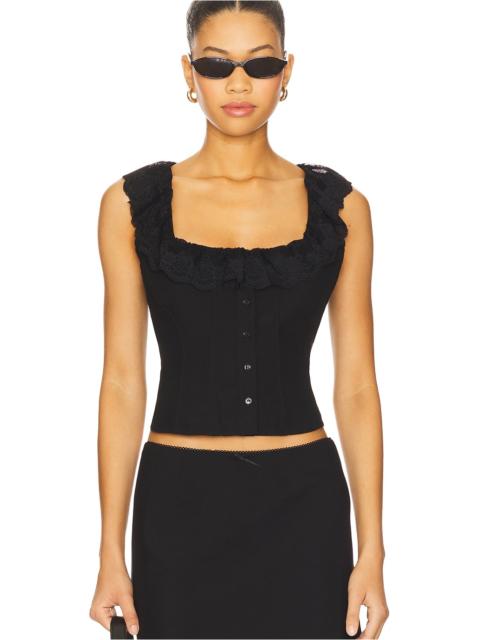 GUIZIO Paloma Lace Top