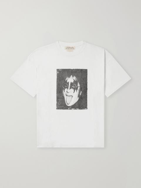 REMI RELIEF Who Are You Printed Cotton-Jersey T-Shirt
