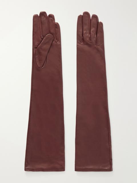 arch4 The Tour leather gloves Brown