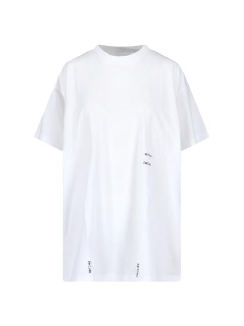 SETCHU LOGO T-SHIRT