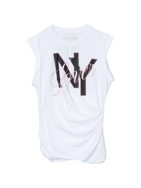 3.1 Phillip Lim NY Lover jersey tank top