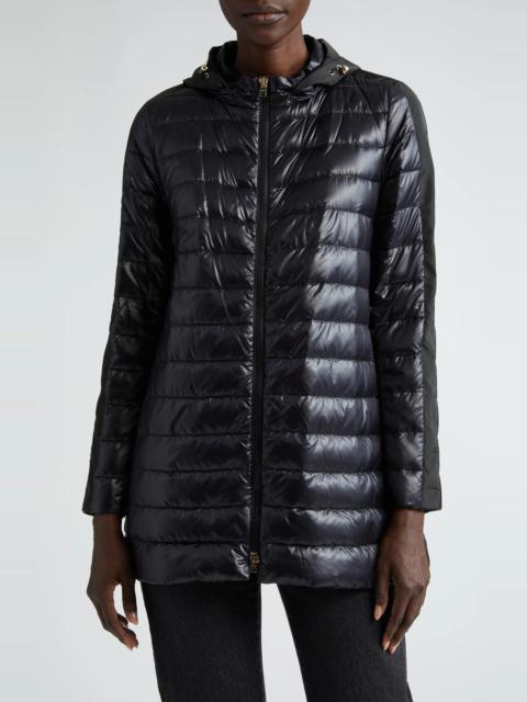 Hooded Ultralight Nylon Down Jacket