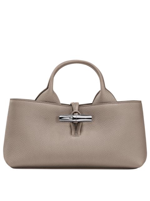 Longchamp Le Roseau S Handbag Clay - Leather