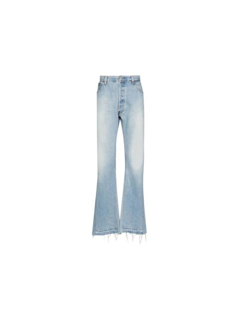 GALLERY DEPT. Gallery Dept. LA Flare Jeans Stonewashed Indigo/White