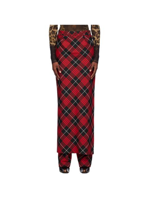 Red Tartan Trousers