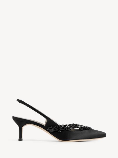 BALENCIAGA Women's Balenciaga | Manolo Blahnik Slingback in Black