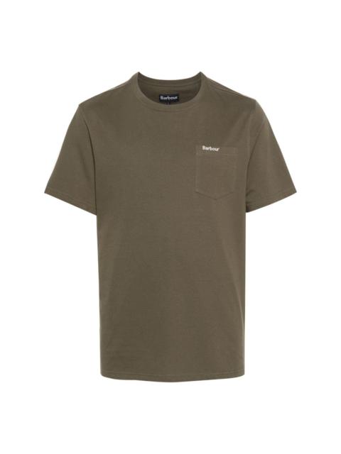 Barbour Langdon logo-embroidered T-Shirt
