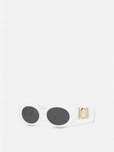 VERSACE Medusa Biggie Oval Sunglasses